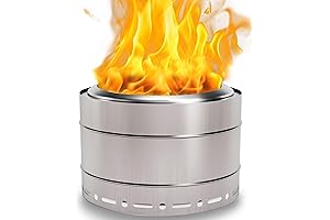 19.5 Inches Low-Smoke Camp Stove: Elevate Your Outdoor Experience