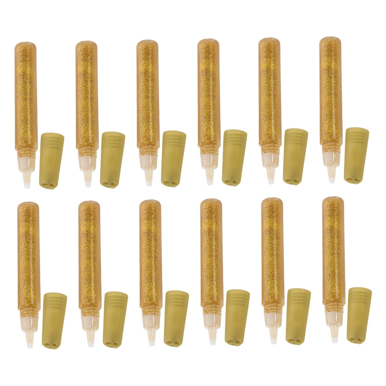 Glitzer Klebestifte Gold für Kinder, 50 Stück für Bastelarbeiten | Kunst und Scrapbooking, Kartenherstellung, Glatte Anwendung, Glänzender Effekt