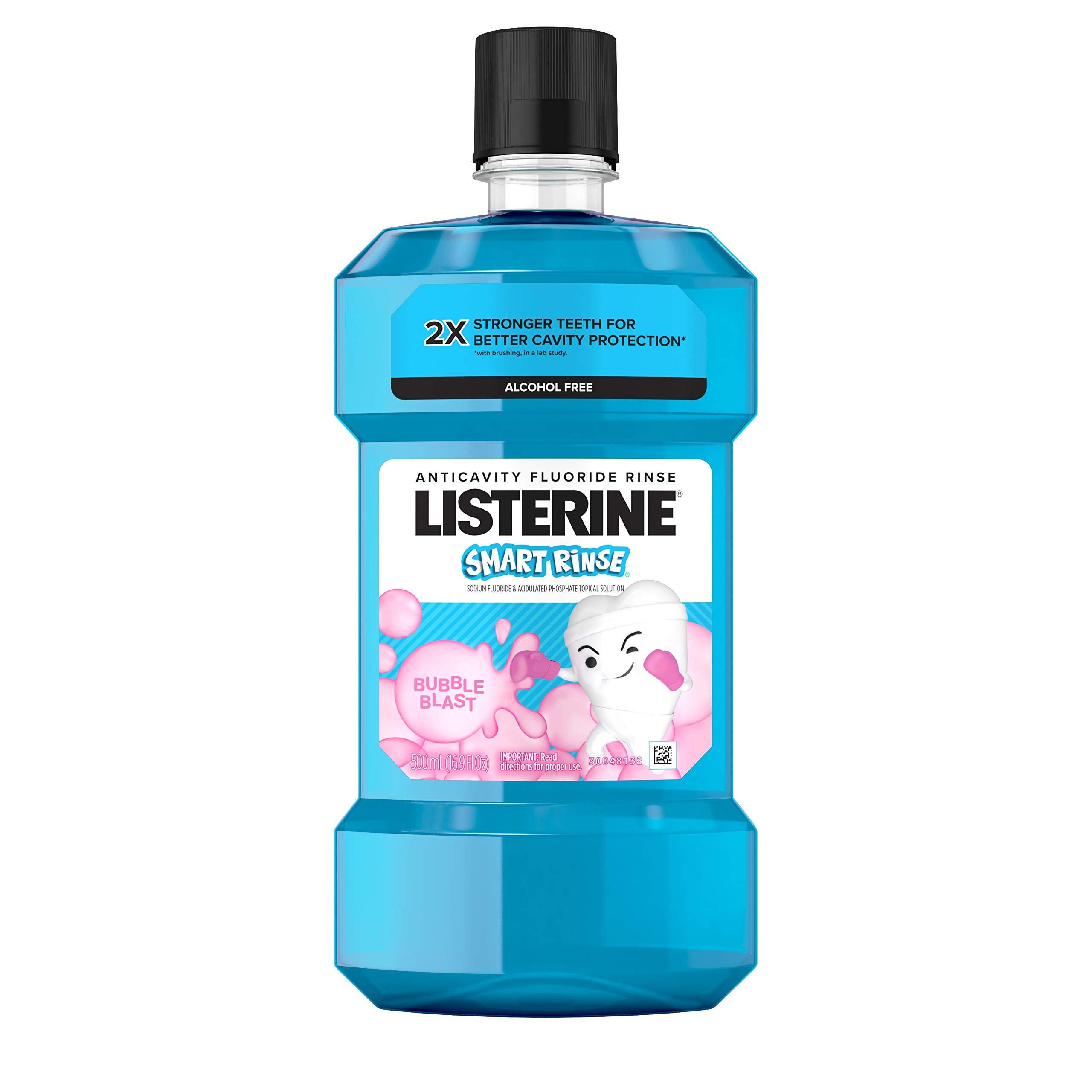 Listerine Smart Rinse Kids AlcoholFree Anticavity Sodium Fluoride