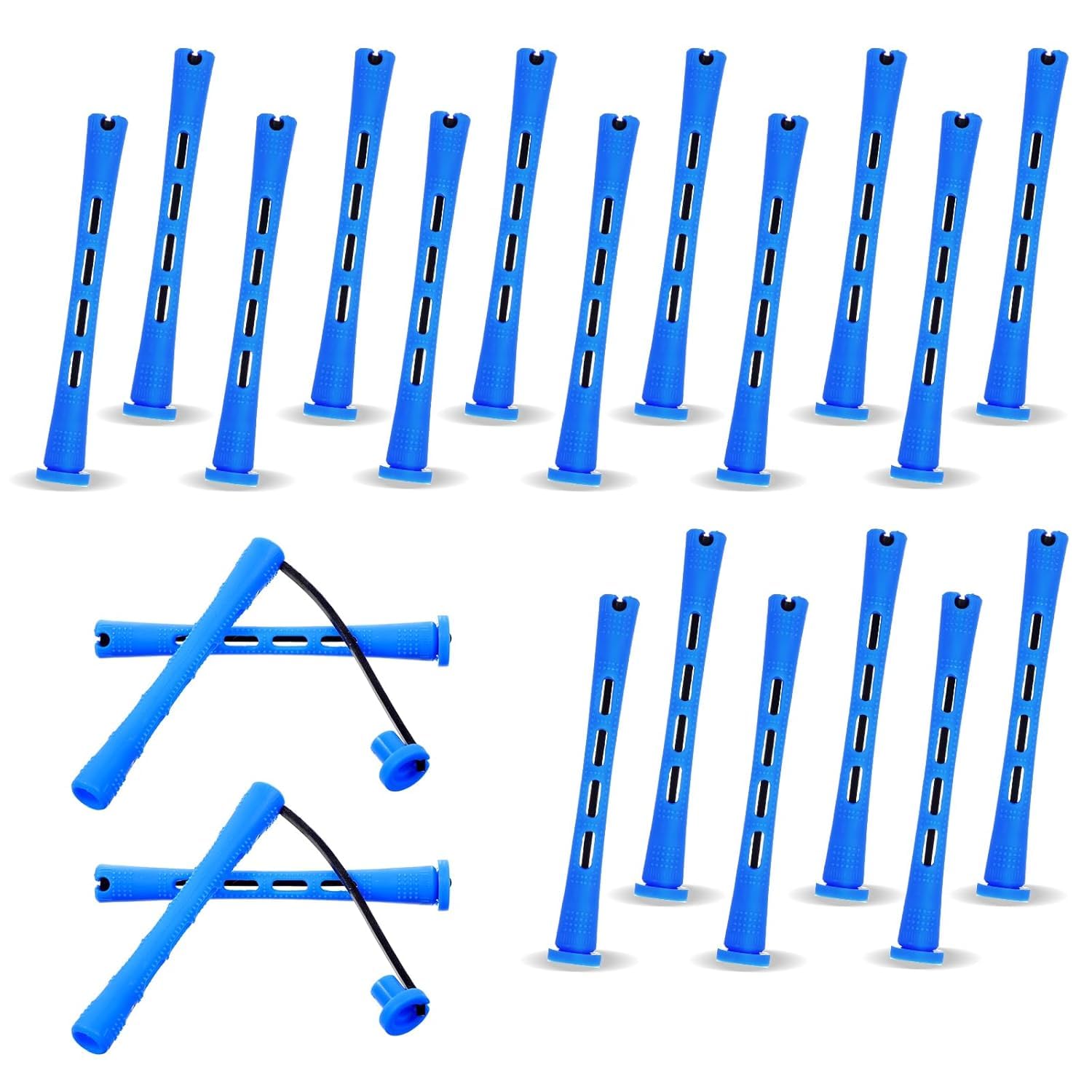 20 Pcs Small Perm Rods Perm Rollers For Short Hair Curling Rods Long Perm Rods For Long Hair Perm Rods For Short Small Plastic Hair Perming Rods And Rollers Curling Perm Rod Medium For Long Hairs