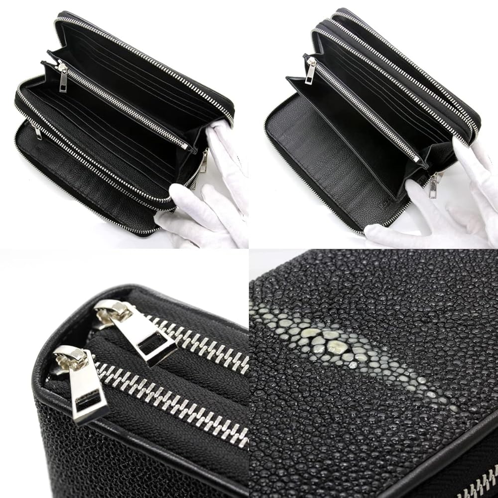 ☆ Revetta エイ革 ガルーシャ スティングレイ A 1-8stab 30 楽天市場】[Revetta] エイ革 長財布 財布 YKK製 L字ファスナー