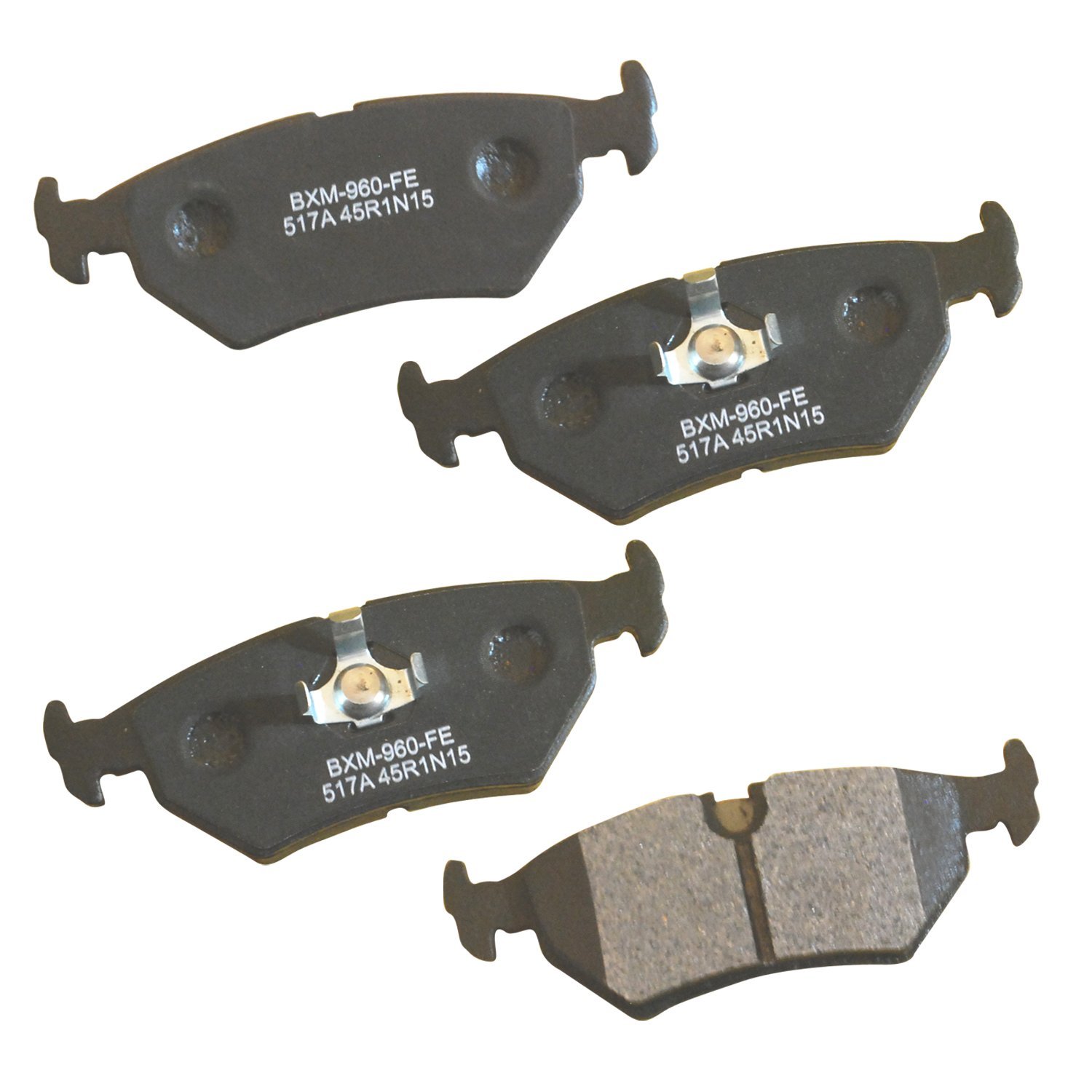 Bendix Premium SBM517A Semi-Metallic Rear Brake Pads for Aston Martin DB7 1998-1997, DB7 2004-2000