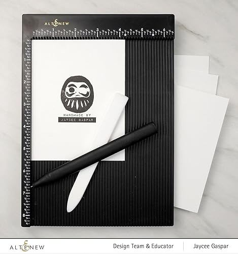 Miniatura 3 de Altenew Crafters - Tabla de puntuación esencial para manualidades, herramienta de puntuación para tarjetas plegables, fabricante de sobres para