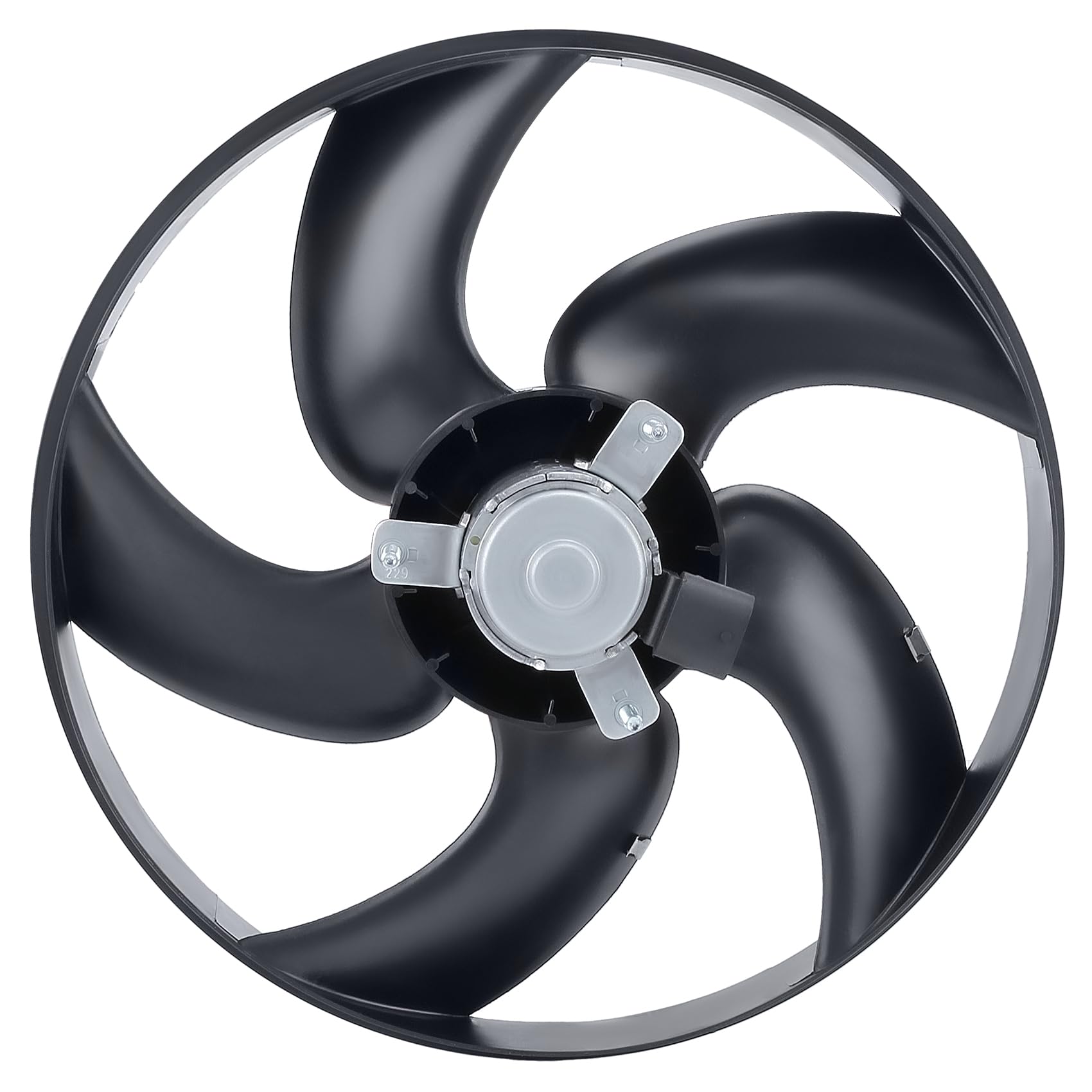 DOCAS Lüfter Motorkühlung,Kühlerlüfter Lüftermotor 125383 kompatibel für Peugeot 206CC 206 206 + 1998-2013