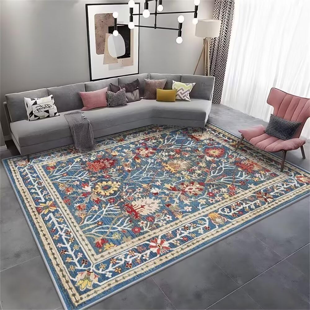 Tapis chambre fille ado moderne et résistant pour espace de vie de style