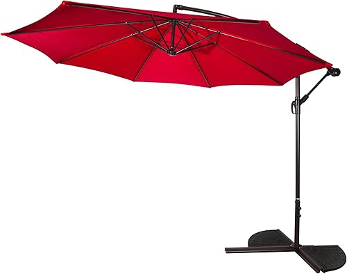 Miniatura 6 de Trademark Innovations Pesos base de resina para paraguas compensados, 26 libras cada uno (juego de 2), bronce