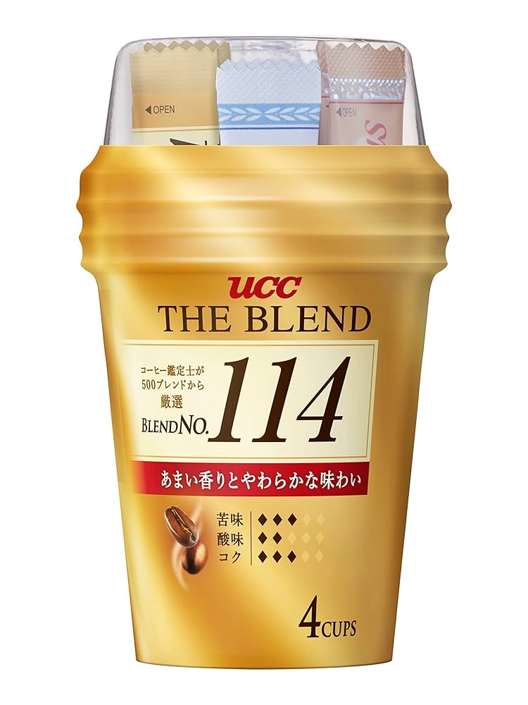 Amazon.co.jp: UCC ザ・ブレンド114カップコーヒー4P×12個