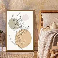 Vista 70 de Dark Brown 12x18 Frame Set of 3 - Rustic Woodgrain 12 x 18 Poster Frame with Plexiglass for Wall Gallery Display, 12x18 Picture Frame for Puzzles