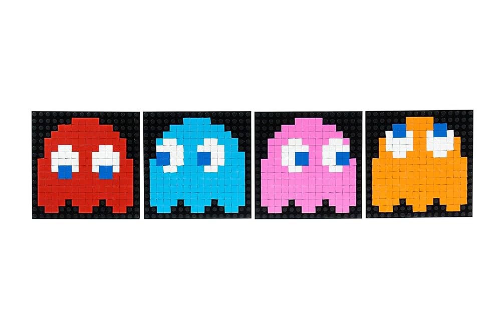 PAC-MAN柄の軽量リック。 Strictly Briks Pac-Man & BANDAI NAMCO Entertainment Inc