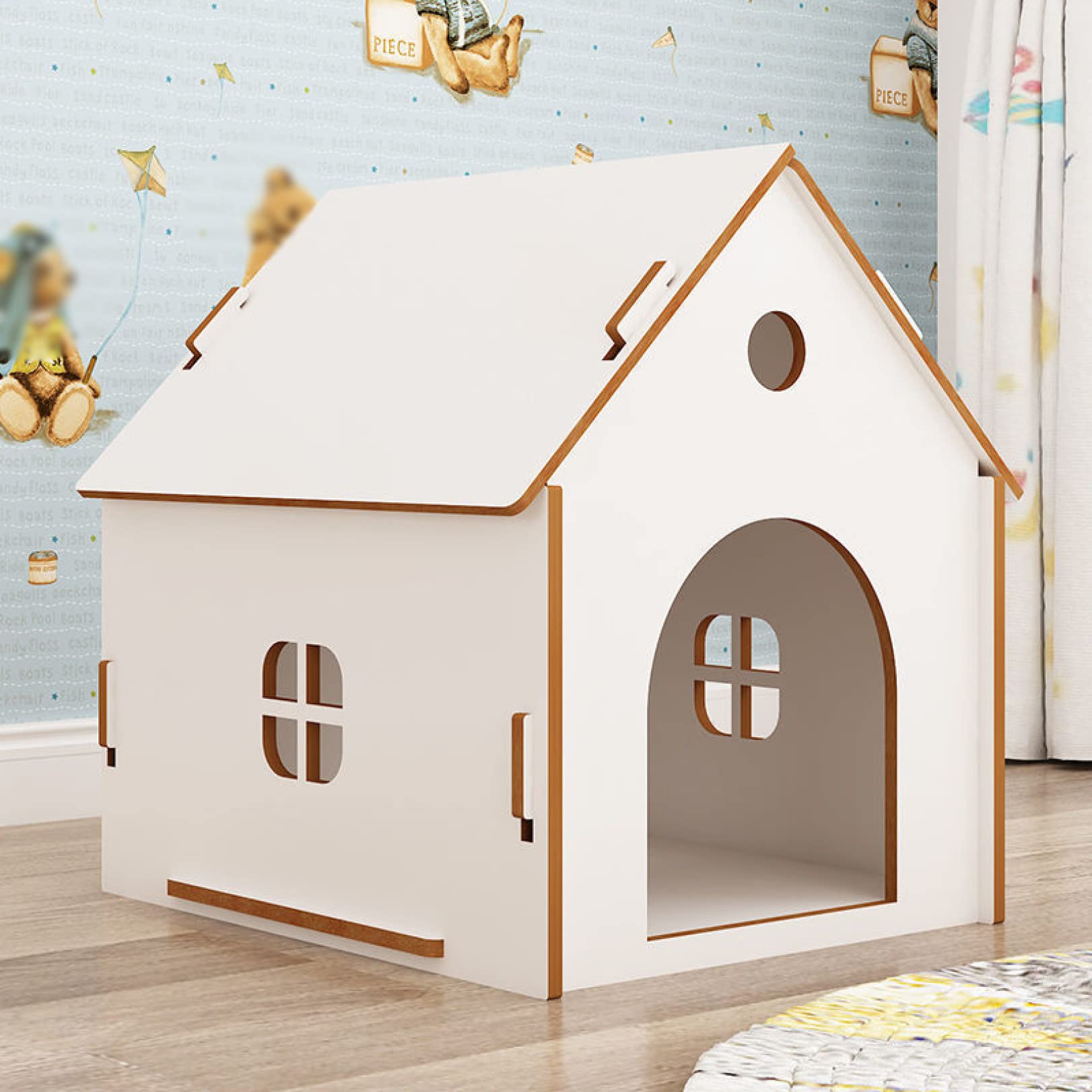 Amazon | JUIN 犬 ハウス かわいい 可愛い 室内 小型犬 夏用 犬小屋