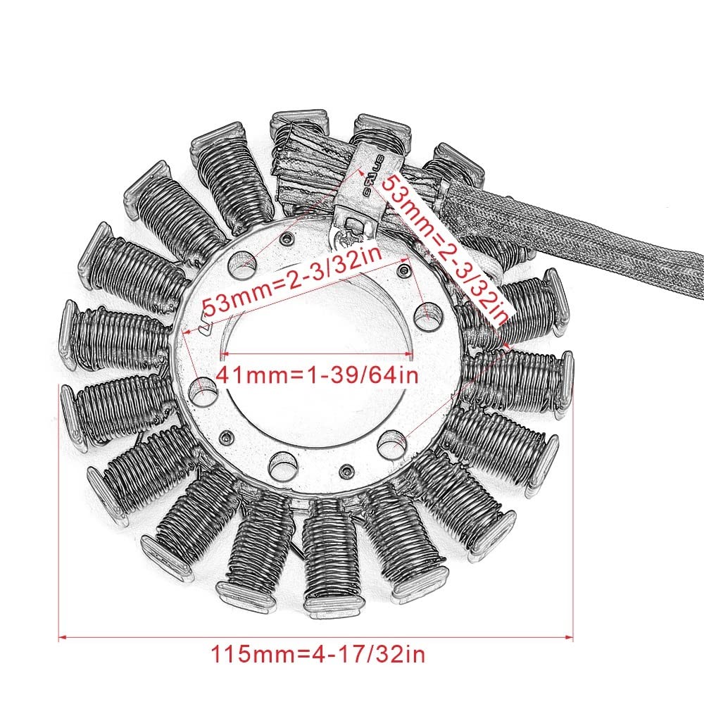 Bobina Magneto Stator Bobina de estator generador de Motocicleta + rectificador regulador de Voltaje para CBF1000 CBF 1000 2006 2007 2008 2009 2010 Bobinas Estator Magneto