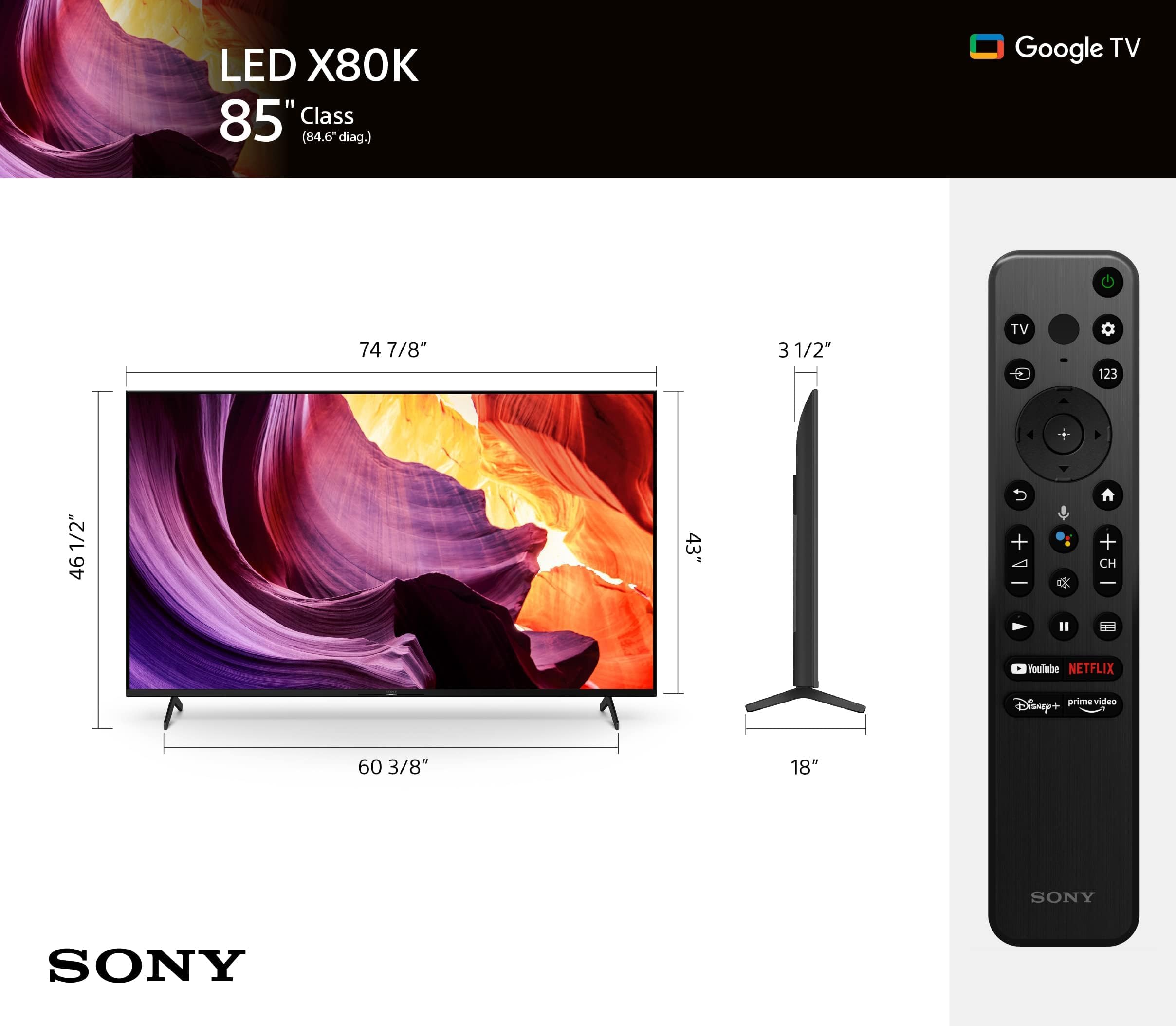 テレビ Tv Sony 4K smart KJ85X80L KJ-85X80L 購入 | テレビ ブラビア | ソニー
