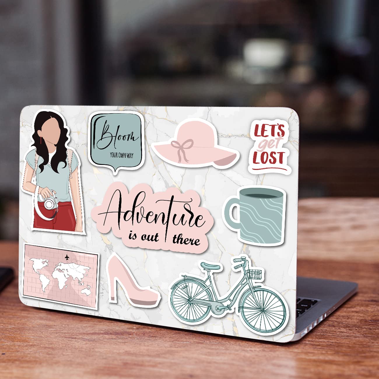 Kalit Kala Decor - Adventure Printed Quotes Scratch-Free Vinyl Laptop Skin/Sticker for 15.6inch/14inch Laptops [Size -11x16inch, customizable"] 10 (B0BZYFDNJL) Amazon Price History, Amazon Price Tracker