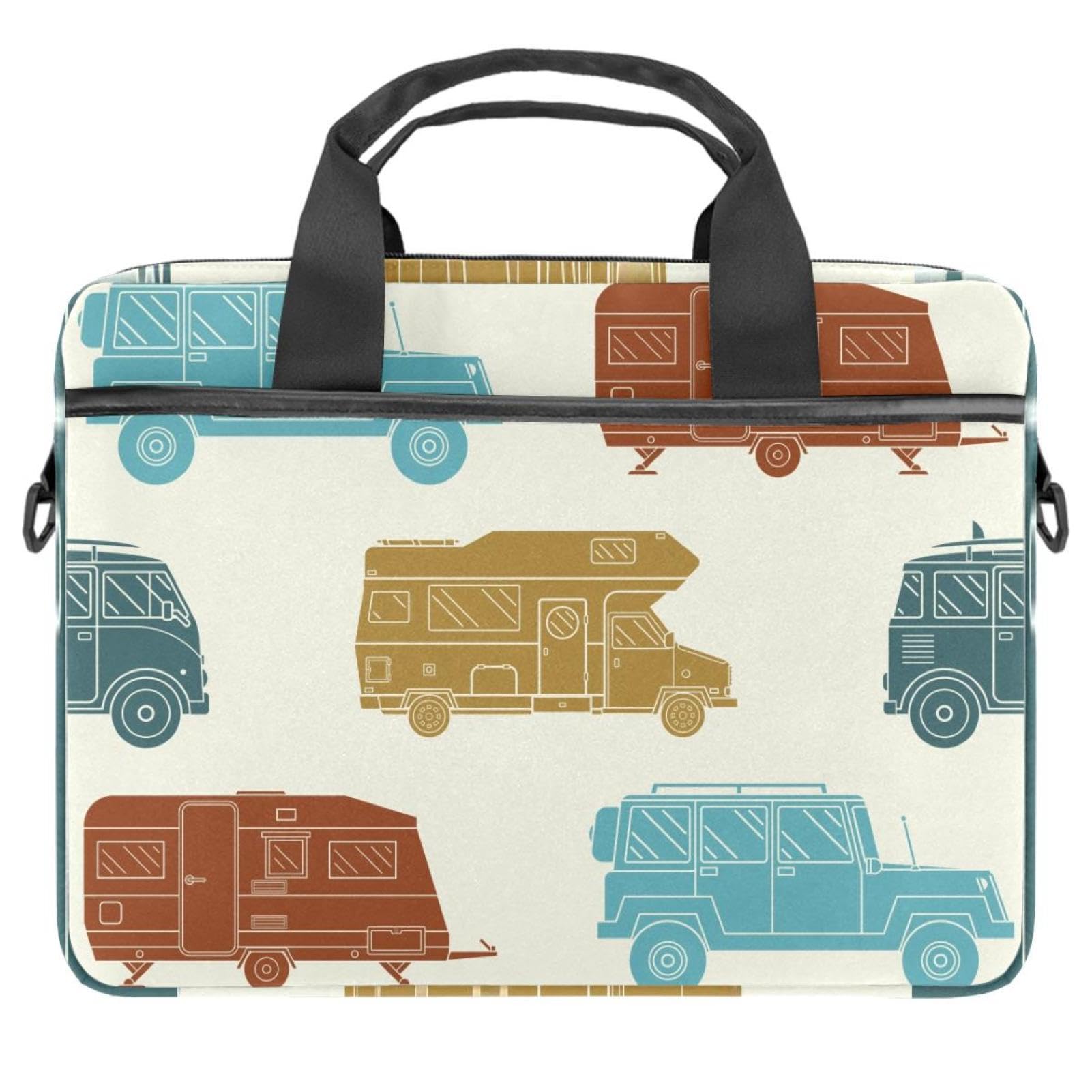 Maletín bandolera para laptop multicolor funda delgada de 14.5 8