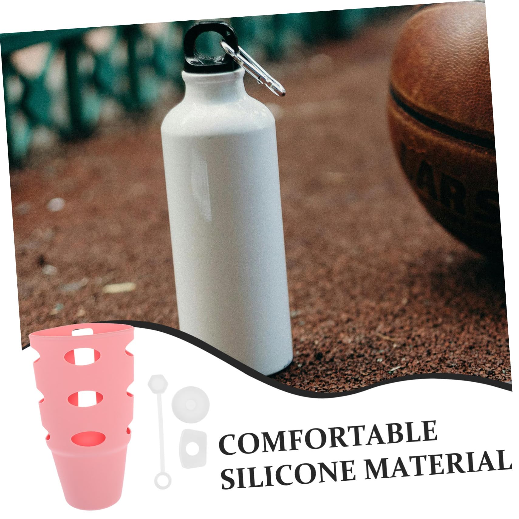 Yardwe 2 Juegos De Cubierta Protectora De Copa Botas De Botella Protector De Taza De Silicona Botas De Copa Bota De Botella De Silicona Bota De Botella De Agua Bota De Botella