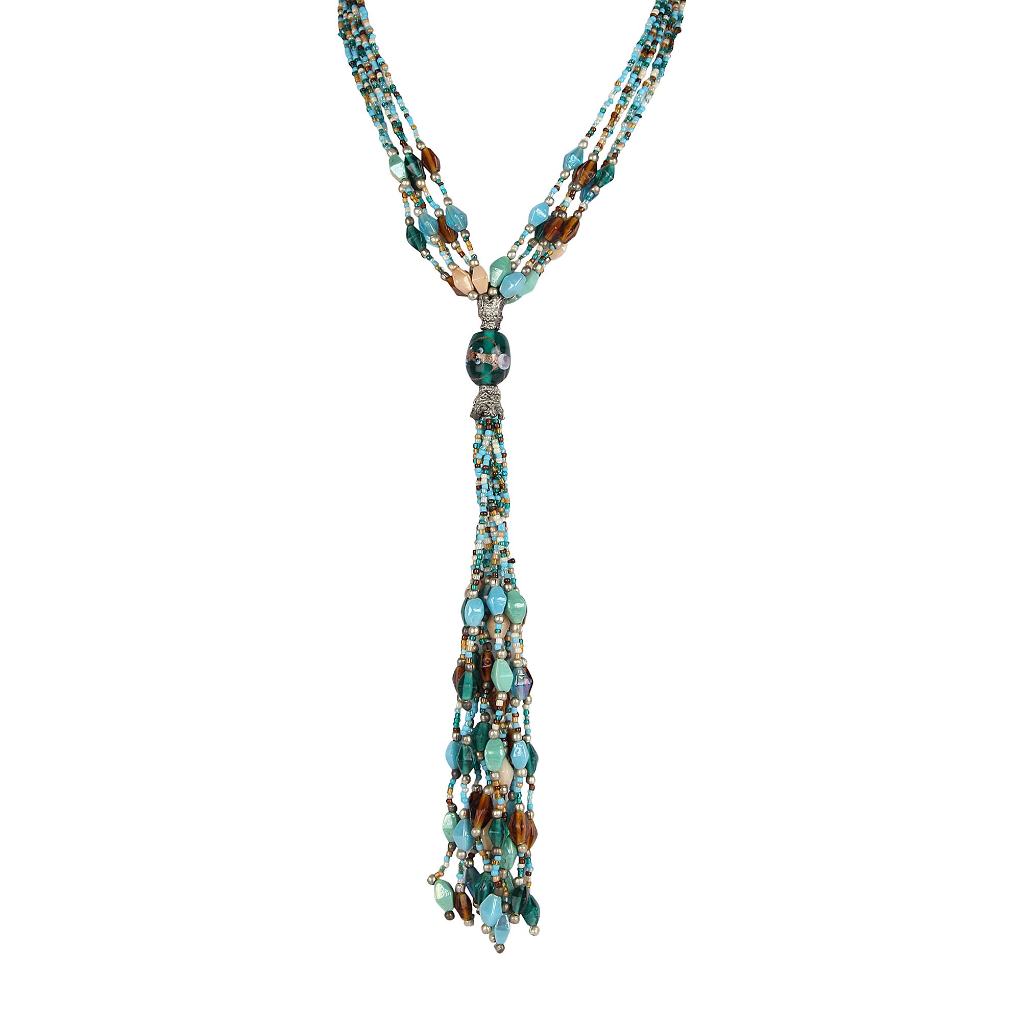 dca Multicolor Glass Women Necklace (4345)-picture-42