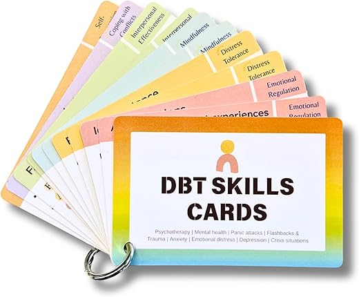 DBT Therapy Cards for Effective Coping Skills