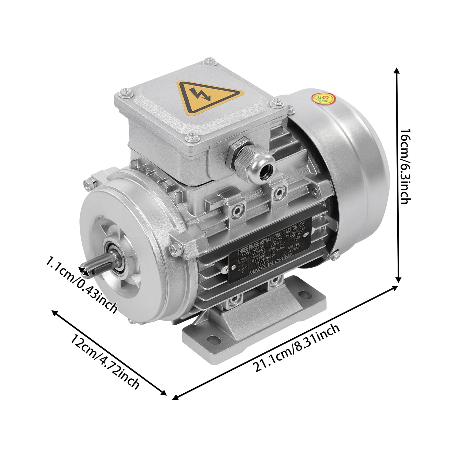 Drehstrom-Asynchronmotor 4kW 2895rpm - Industriemotor B3 230/400V