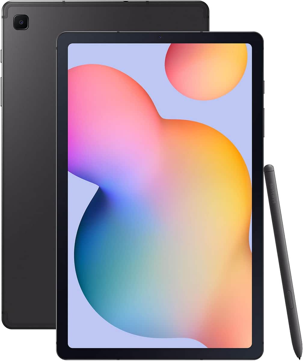 Samsung Galaxy Tab S6 Lite (2024) 10.4&#34; 64GB WiFi Android Student Tablet, S Pen for Note-Taking, Gaming Ready, Long Battery Life, Expandable Storage, US Version, Oxford Gray, Amazon Exclusive
