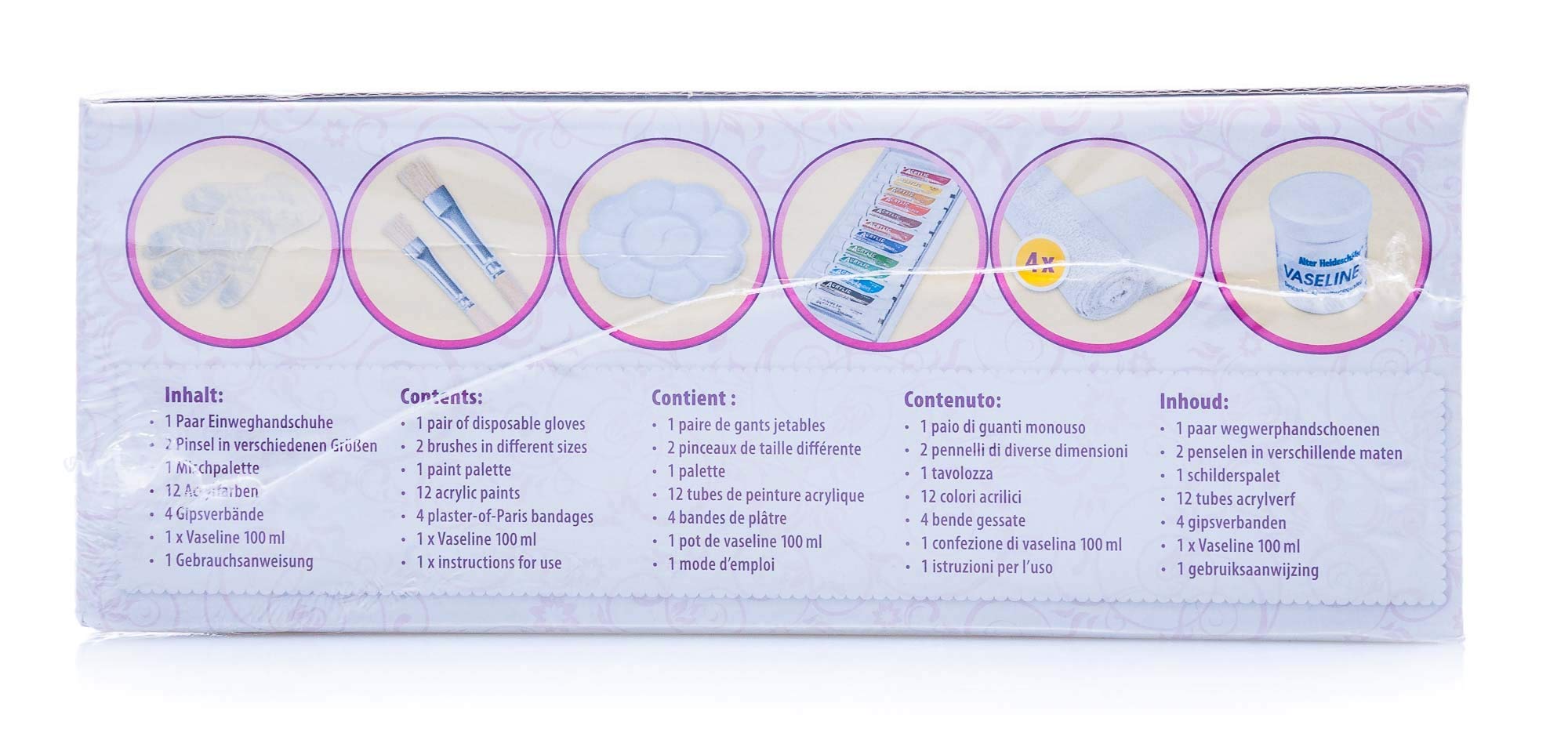 WUNDmed - Mein Babybauch - Gips Bastelset für schöne 3D-Erinnerungen