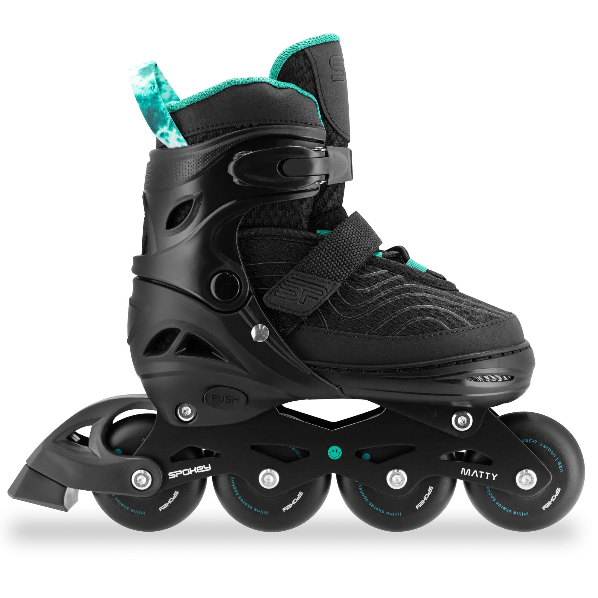 SPOKEY Matty Damen Inliner Verstellbar | ABEC-7 Kugellager Inlineskates | Größenverstellbare Rollschuhe für Erwachsene und Jugendliche | Größen: 35-38, 39-42