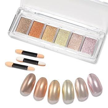 【Riko】ネイルパウダー＆パーツ&ジェル セット Amazon | ジェルネイル ネイルパウダー ネイルアート ミラー