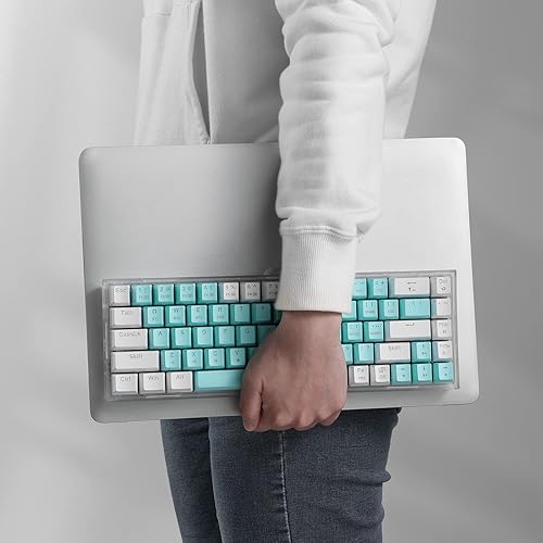 Miniatura 8 de Redragon K631 PRO WT Teclado inalámbrico RGB para juegos 65% de 3 modos, teclado mecánico compacto intercambiable en caliente con conector PCB sin