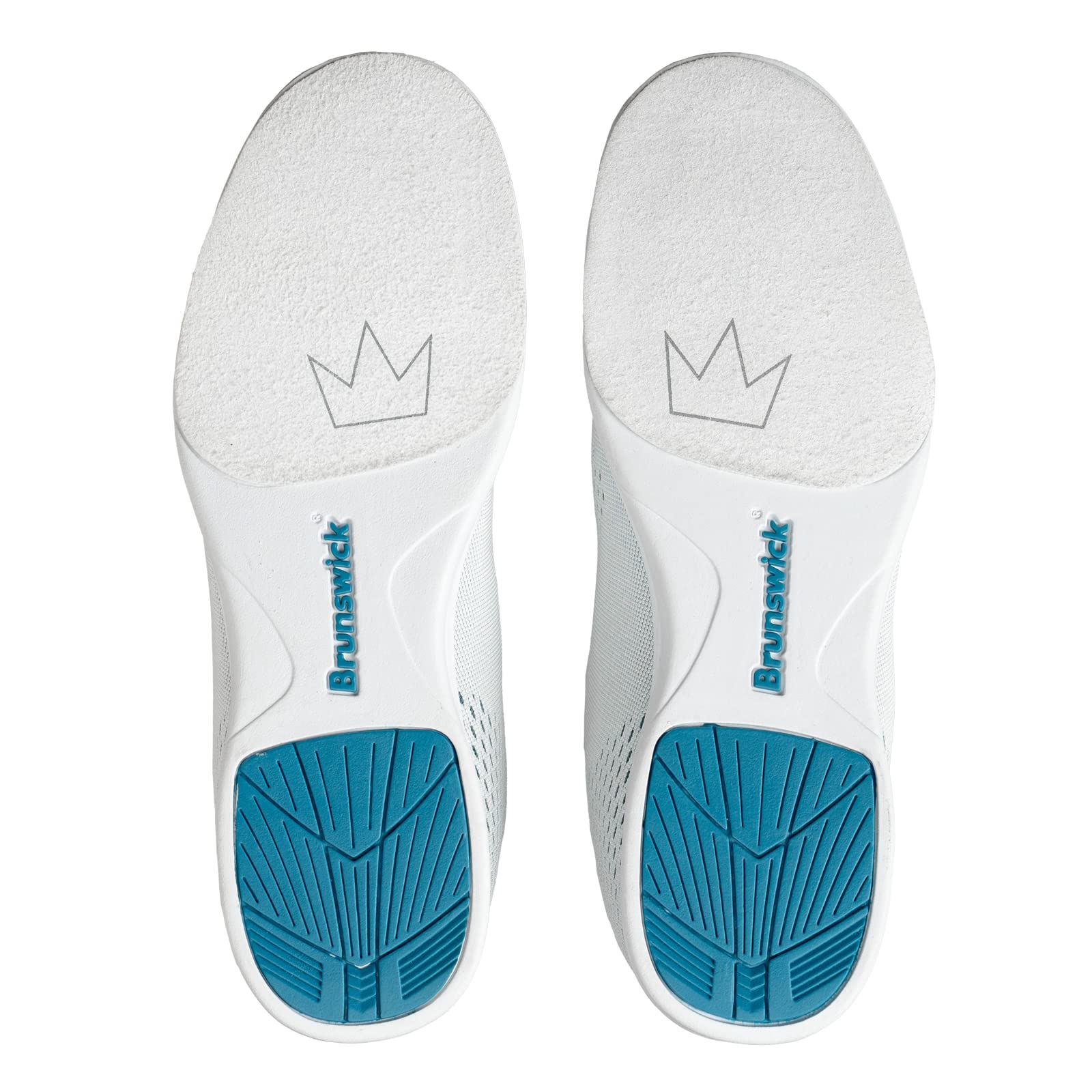 Brunswick Axis Wht/Teal Ladies Size 11