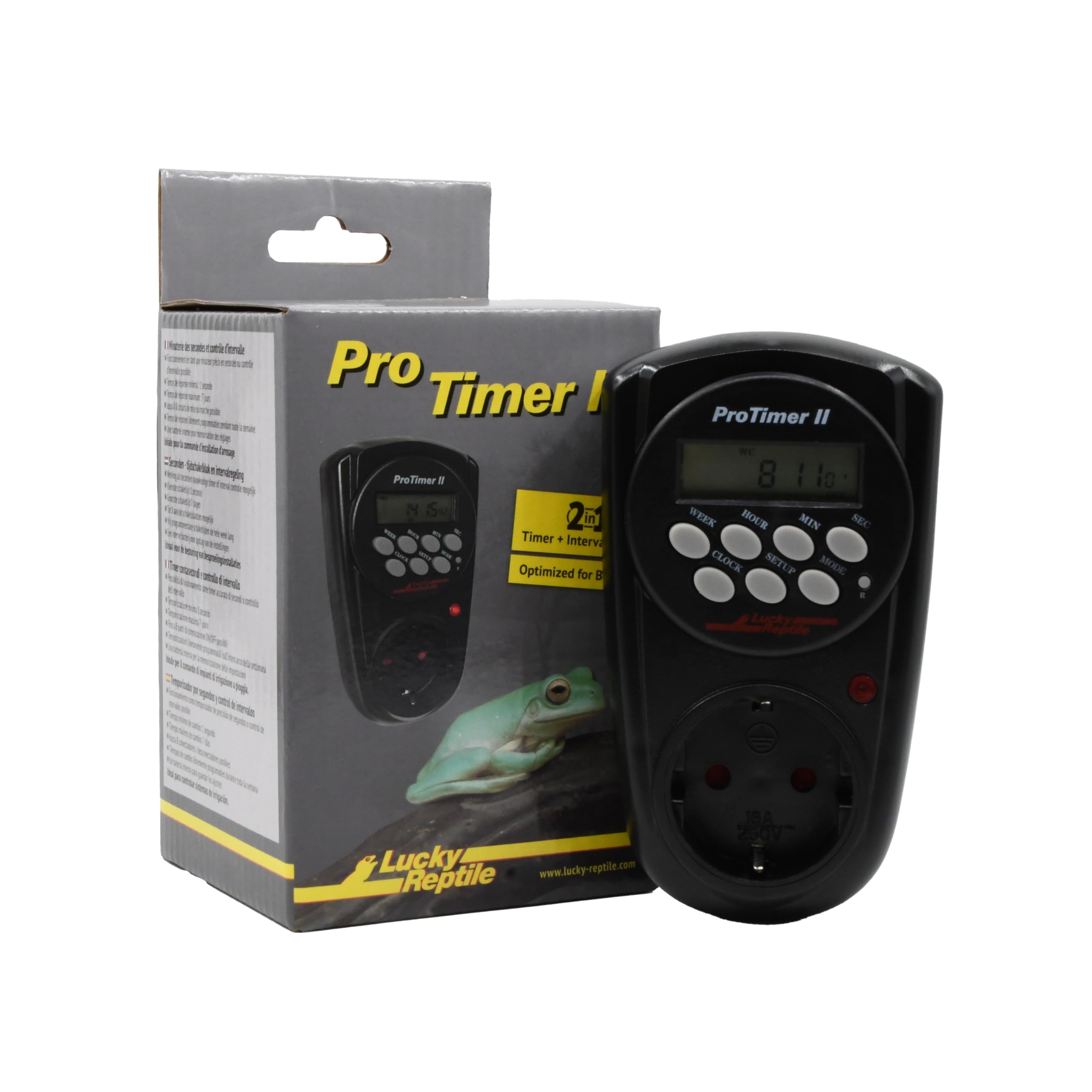 Lucky Reptile Black Pro Ii, Second Timer With Interval Control,