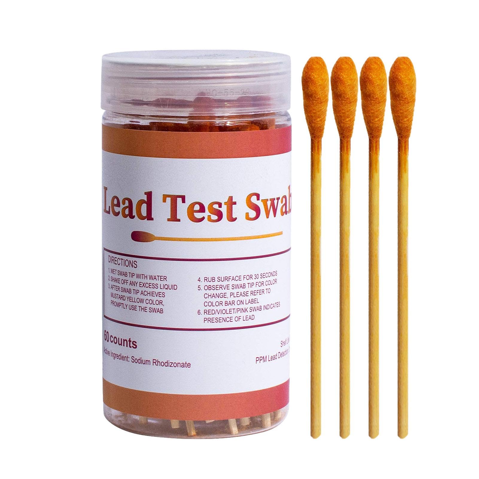 Kit Test Piombo 30 Tamponi – Istantaneo Per Vernici, Ceramiche, Giocattoli E Stoviglie