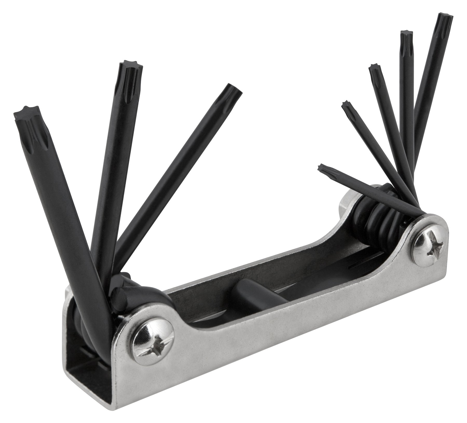 PERFORMANCE TOOLW1317 8-Piece Folding Star Bit Set