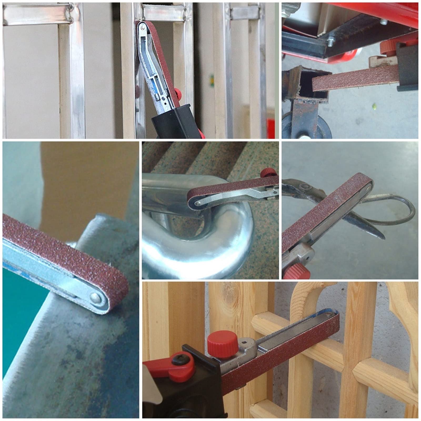 M14 szlifierka kątowa Mini DIY szlifierka adapter do paska szlifierskiego szlifierka Bandfile taśma szlifierska do 115Mm 4.5 \