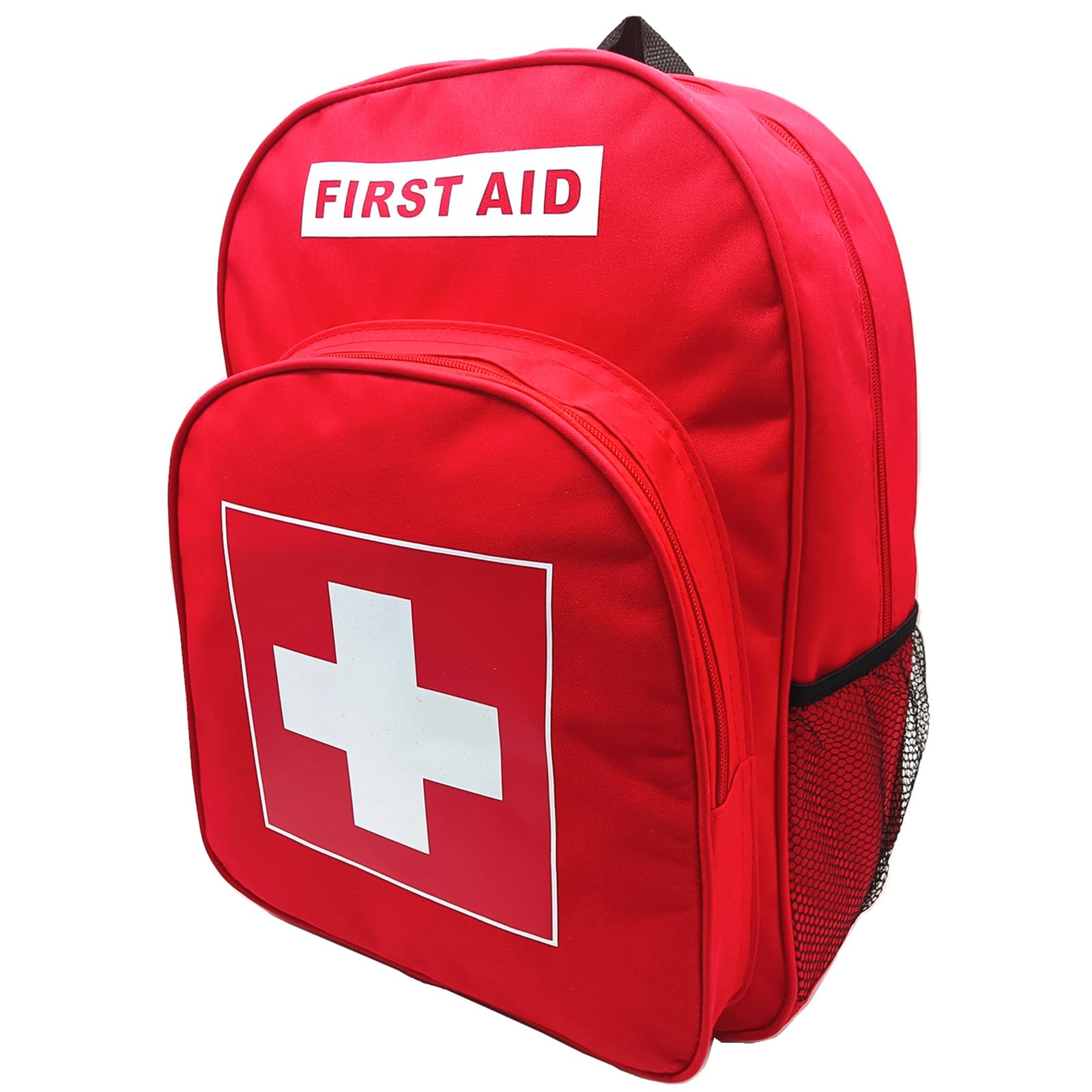 Borsa di emergenza rossa zaino di pronto soccorso vuoto medico di primo soccorso per il primo soccorso, borse traumatologiche per equitazione, ufficio, escursionismo, paramedici, viaggi