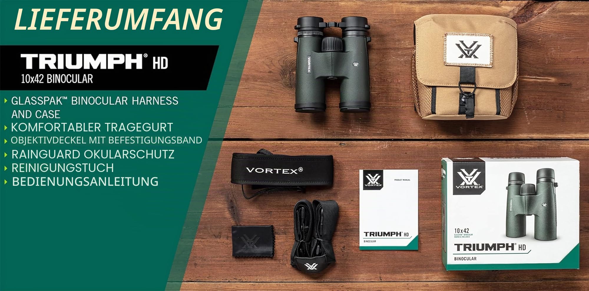 Vortex Optics Triumph HD 10x42 Fernglas