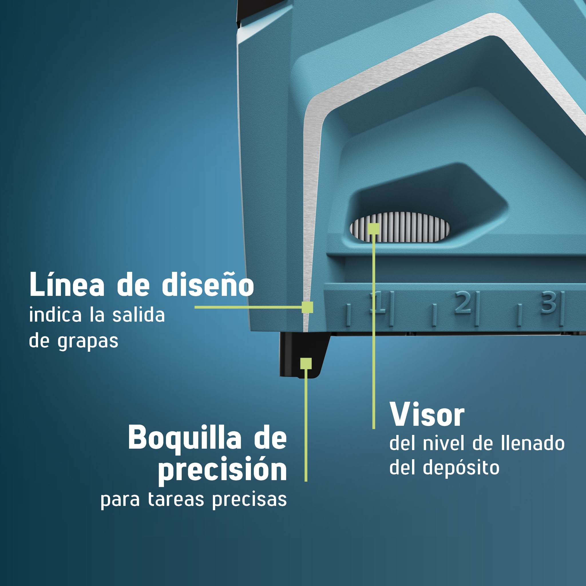 NOVUS TOOLS Grapadora manual J-50 con 1800 grapas, grapadora profesional para madera con carcasa de aluminio, ajuste de fuerza de impacto, tope de distancia para grapas de alambre fino de 6-14 mm