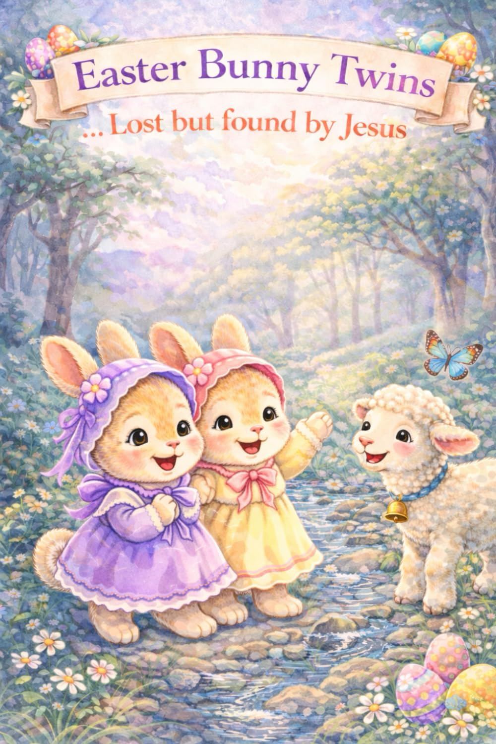 Easter Bunny Twins: Lost but found by Jesus