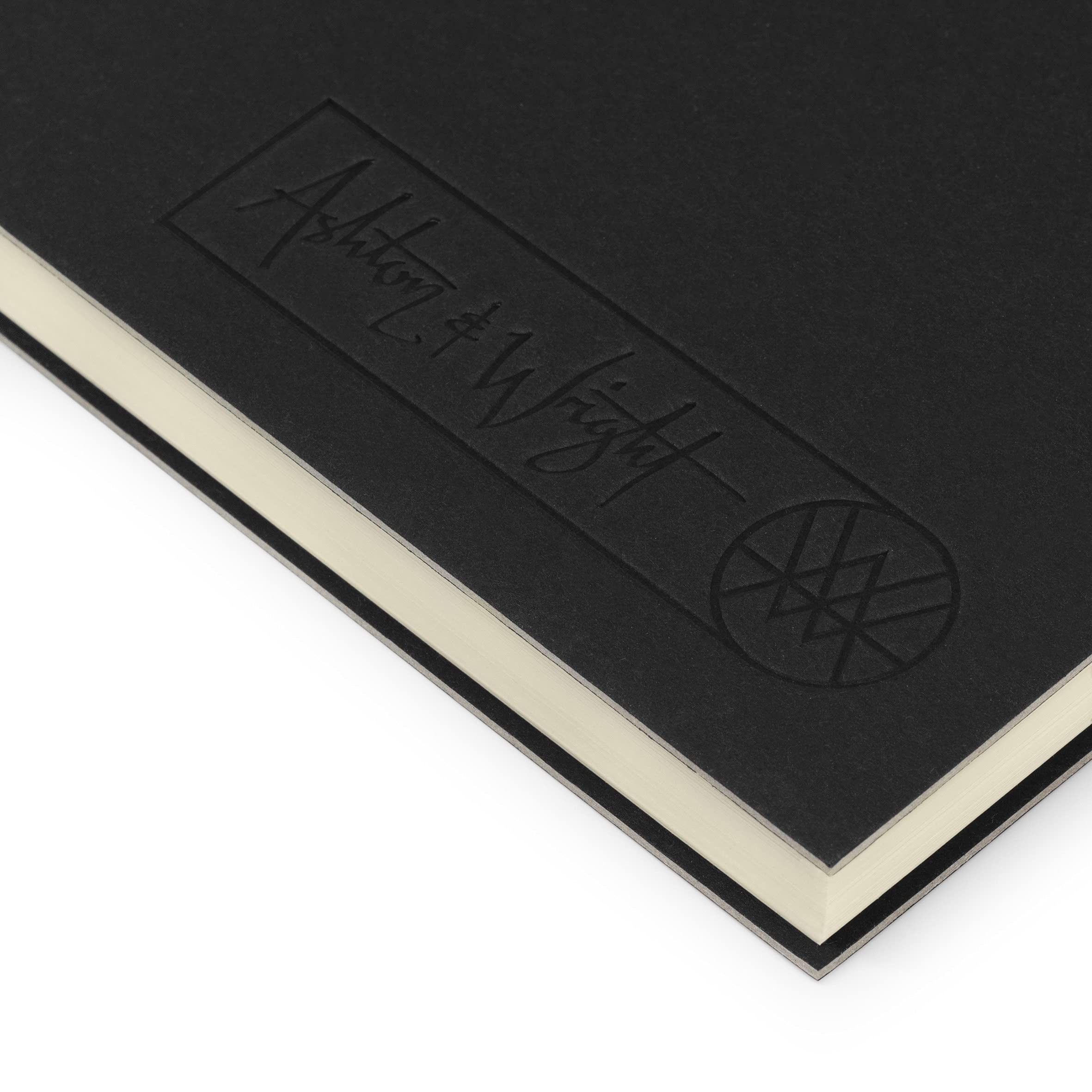 Ashton & Wright Skizzenbuch A4 – 60 Blatt, 160 G/m² Elfenbeinfarben, Spiralbindung, Für Zeichnen & Skizzieren