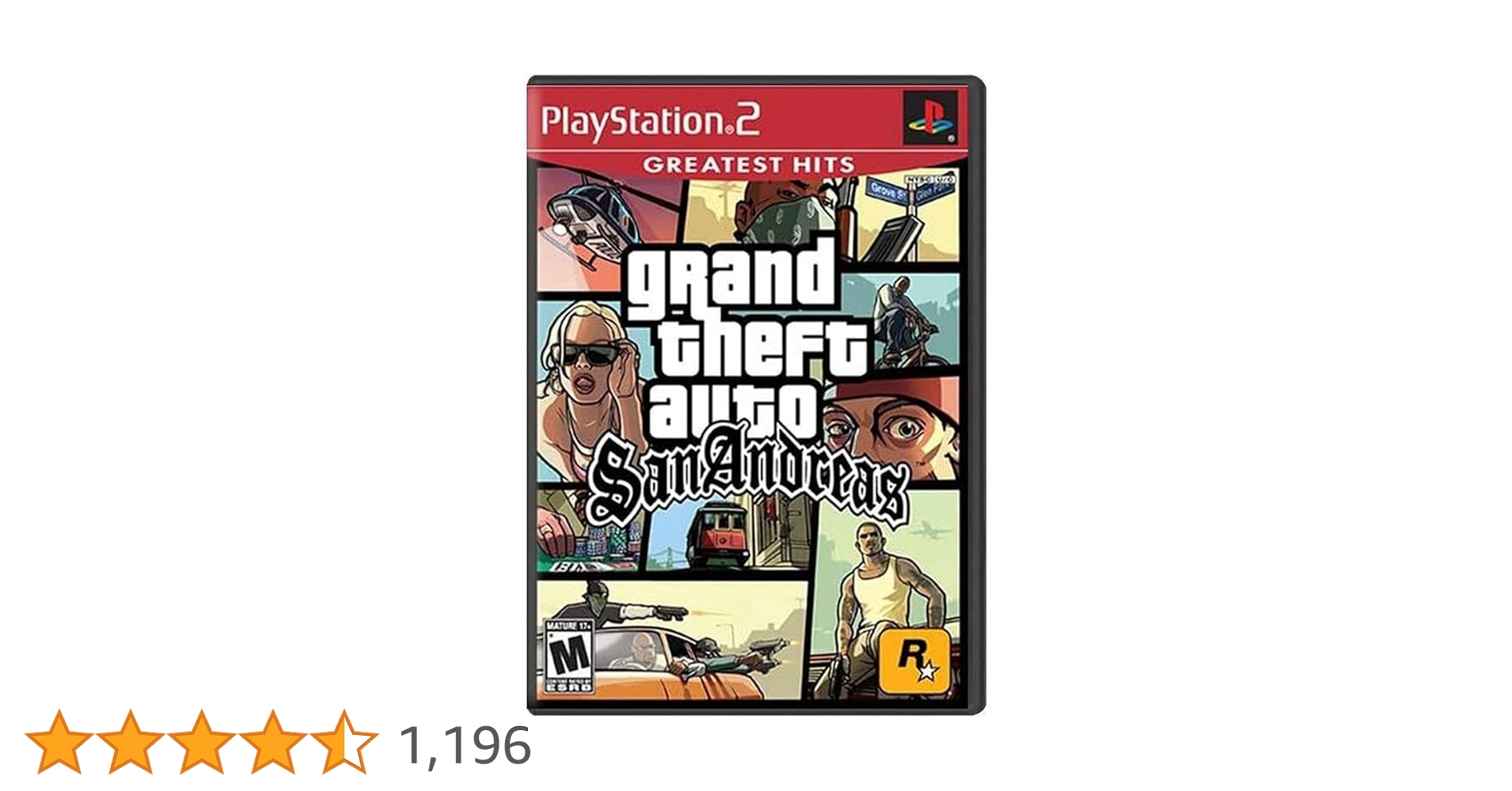 (未使用･未開封品)　Grand Theft Auto San Andreas Greatest Hits gsx453j Grand Theft Auto San Andreas Greatest Hits - PlayStation 2