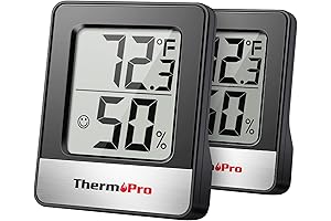 ThermoPro TP357 Mini Hygrometer Indoor Thermometer