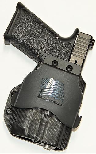 Miniatura 2 de REVKEL - Funda de paleta moldeada Kydex personalizada OWB para Sig Sauer P365 XL Sig Sauer P365 XL con riel táctico de recuperación y Olight PL 2