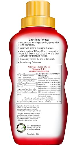 Miniatura 3 de Espoma ¡Tomate concentrado orgánico de 16 onzas! Alimento vegetal - Fertilizante vegetal para todo tipo de tomates y otras verduras. Para jardinería