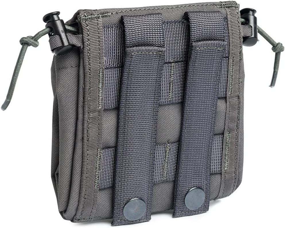 Beretta Tactical Foldable Dump Pouch withClosure & MOLLE System | Compact Roll-Up Utility Bag | Rugged Durable Water-Repellent Magazine Pouch
