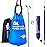Membrane Solutions Gravity Water Filter Max 12L with Detachable Shower, NSF/ANSI 42&372&401 Certified, 0.1m Water Purifier Camping with Adjustable Tree Strap Storage, Survival Gear for Emergency Kits