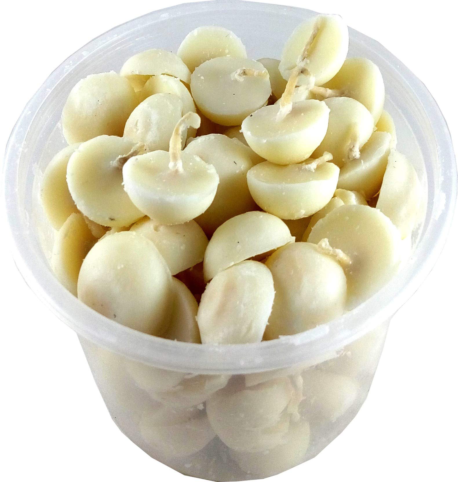 Buy SATVIK 100 Pc Pure Ghee Wicks for Puja (Upto 30 Mins ) Pooja Home