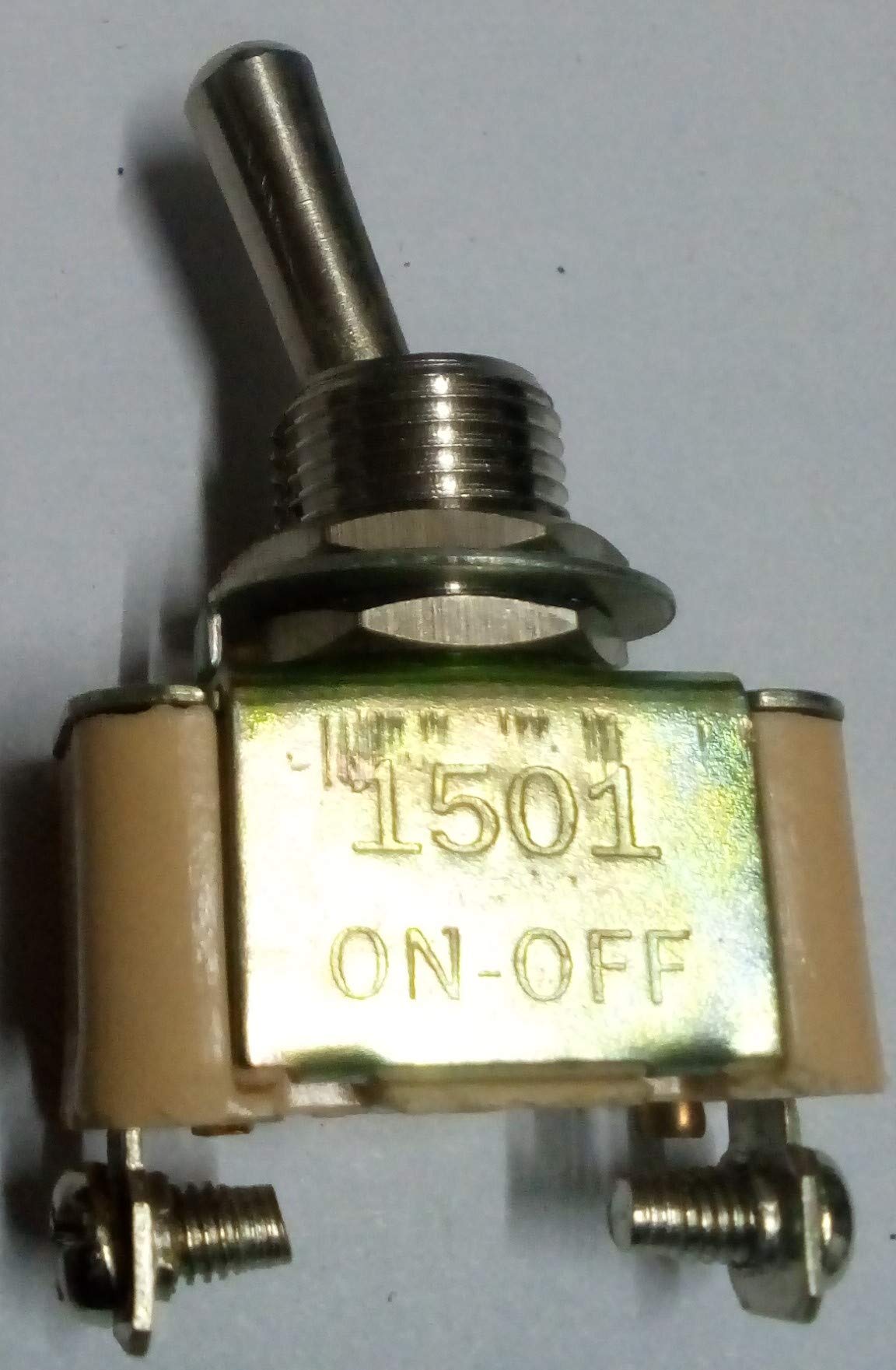 Industrial Toggle Switch, ON-Off, SPST (Pack of 2) (15 AMP) (B0927QVYD7) Amazon Price History, Amazon Price Tracker