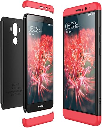 CE-Link Funda Huawei Mate 9, Carcasa Fundas para Huawei Mate 9, 3 en 1 Desmontable Ultra-Delgado Anti-Ara?azos Case Protectora - Rojo + Negro CE-Link Funda Huawei Mate 9, Carcasa Fundas para Huawei Mate 9, 3 en 1 Desmontable Ultra-Delgado Anti-Ara?azos Case Protectora - Rojo + Negro
