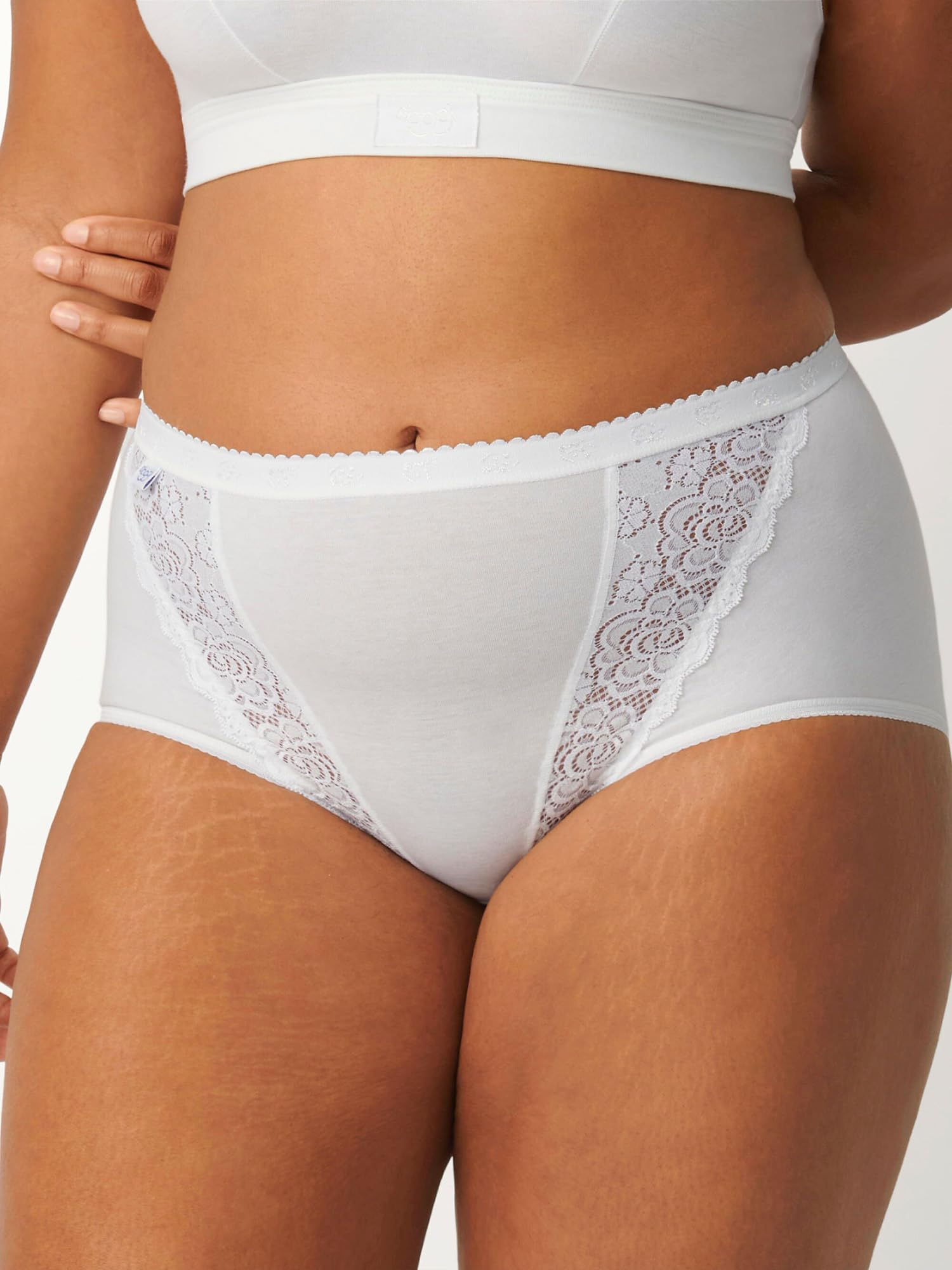 Sloggi Chic Maxi 4p Culotte Femme (Lot de 4)