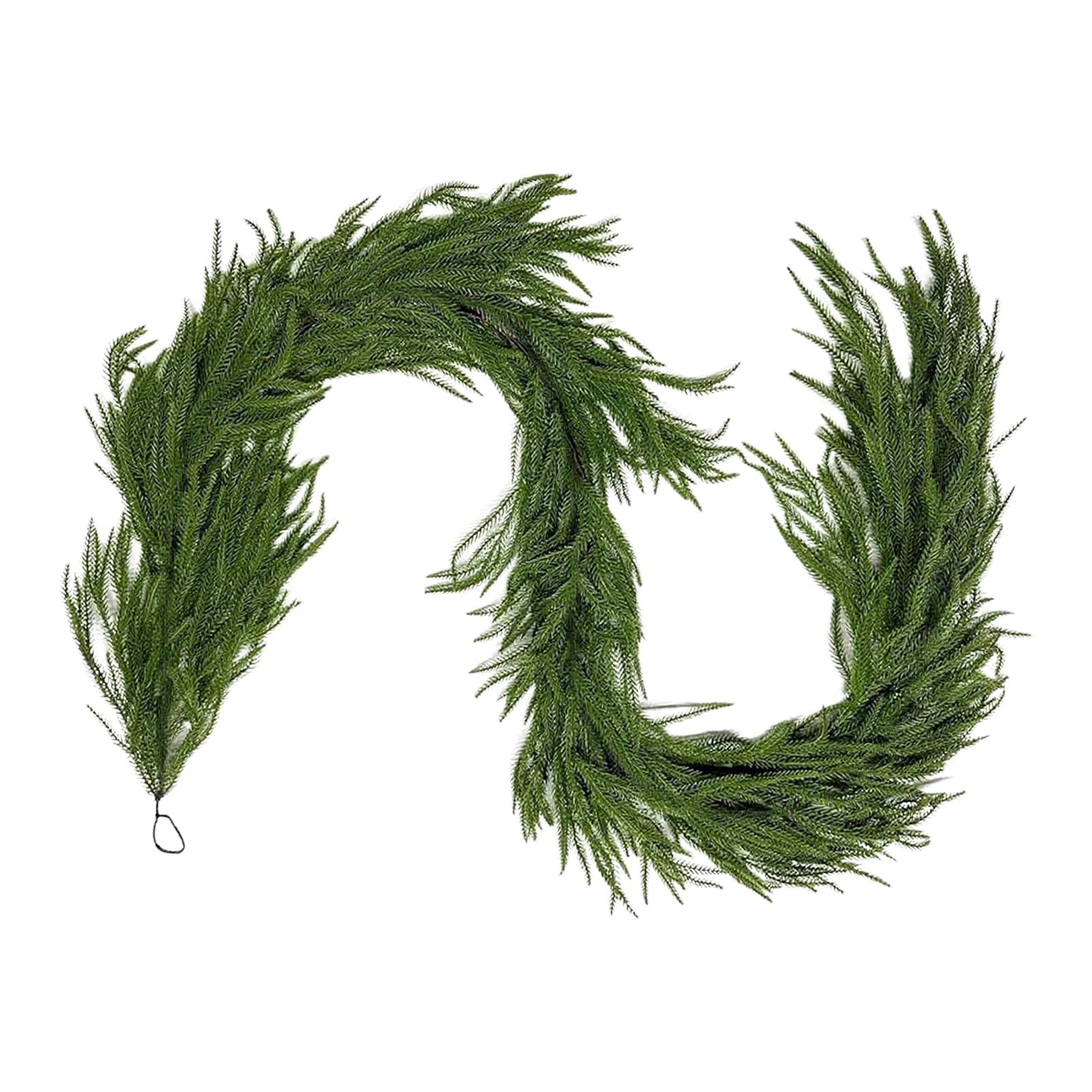 Guirlande de Noël verte artificielle pour sublimer votre cheminée et votre véranda festive