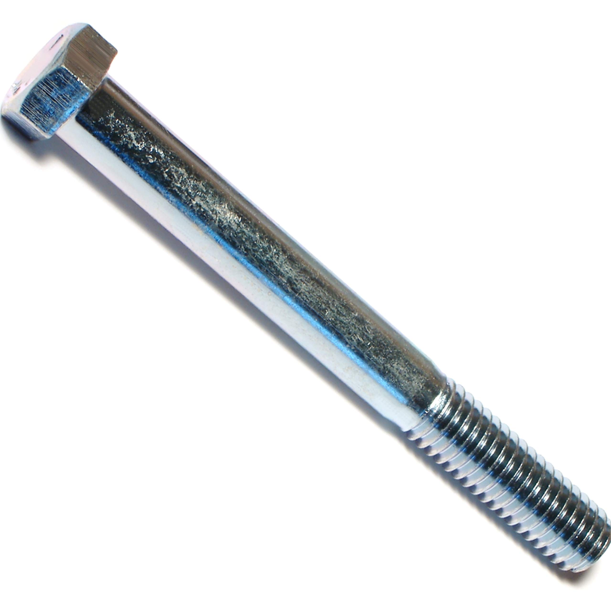 Hard-to-Find Fastener 014973247706 Grade 5 Coarse Hex Cap Screws, 7/16-14 x 4-Inch, 25-Piece