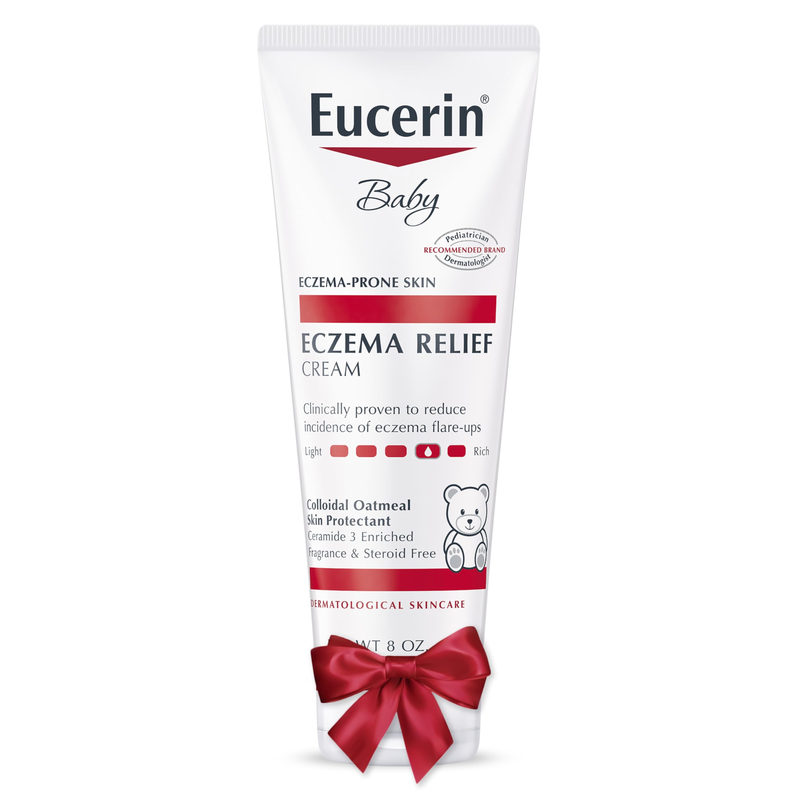 Eucerin Baby Eczema Relief Body Cream - Steroid & Fragrance Free for 3+ Months of Age - 5 Oz. Tube